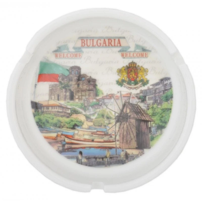 Пепелник, Български забележителности, Керамична, 10 см